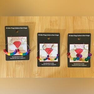 Pride (Rainbow) Flag Colors Earrings